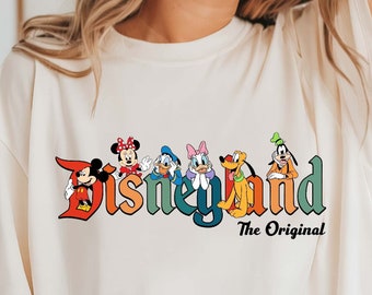 Disneyland The Original Mickey And Friends T-shirt, Disney Trip Family Sweatshirt, Disneyland Shirt, Disneyworld Tee, Disney group Hoodie
