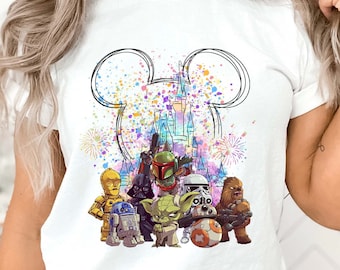 Disney Star Wars Shirt, Star Wars Character Shirt, Star Wars Shirt, Disney Group Shirts, Disney Kid Shirt, Disney Matching Shirt
