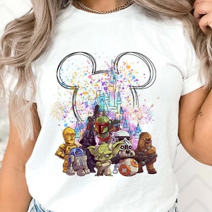 Disney Star Wars Shirt, Star Wars Character Shirt, Star Wars Shirt, Disney Group Shirts, Disney Kid Shirt, Disney Matching Shirt