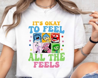 Core Memory Shirt, It's Okay To Feel All The Feels Shirt, Mental Health Shirt, Awareness Shirt, Therapist Shirt, Inside Out Shirt