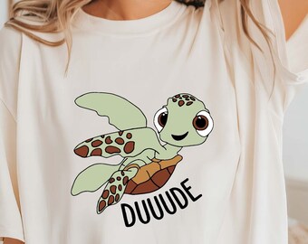 Comfort Colors® Squirt Shirt Nemo, Finding Nemo Shirt, Disney Pixar Shirt, Disney Finding Dory Shirt, Squirts Snorkeling, Disney Shirt
