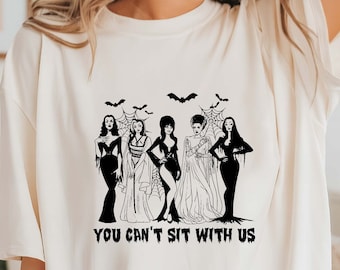 You Cant Sit With Us Sweater, Bad Girls Shirt, Cute Halloween Shirt, Halloween Queen Shirt, Halloween Witch T-Shirt, Mean Girls Sweatshirt