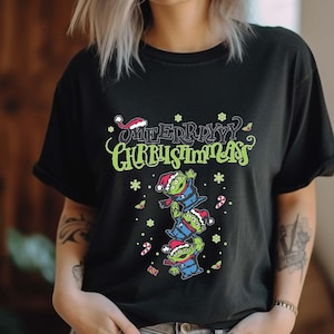 Vintage Pizza Planet Toy Story Christmas Shirt, Toy Story Aliens Xmas Tee, Disney Trip Shirt, Mickey’s Very Merry Christmas Sweatshirt
