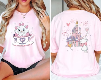Disney The Aristocats Marie Cat Mad Tea Cup Party Shirt, Disney The Aristocats Shirt, Disney Marie Cat Shirt, Magic Kingdom Family Shirt