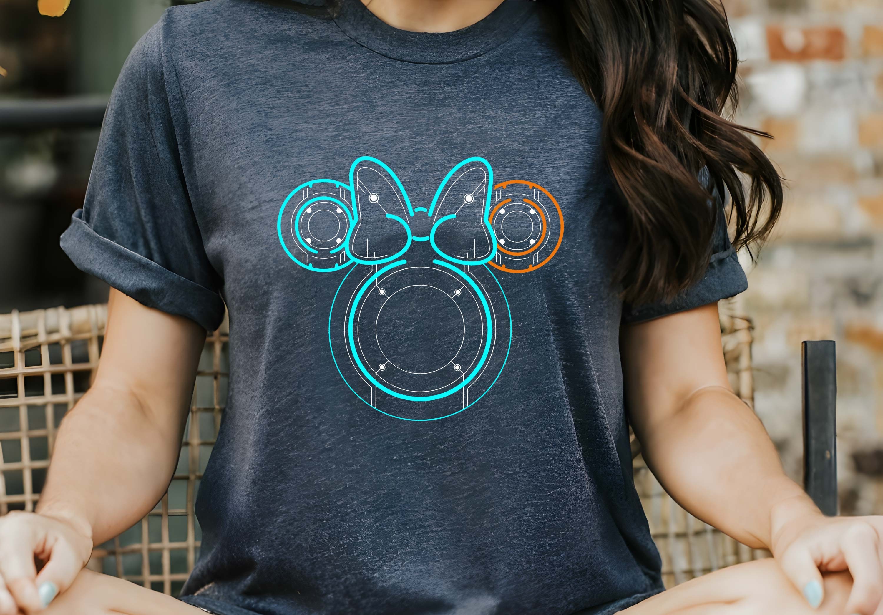 Disney Mickey Minnie Tron Lightcycle Shirt, Disney Tron Run