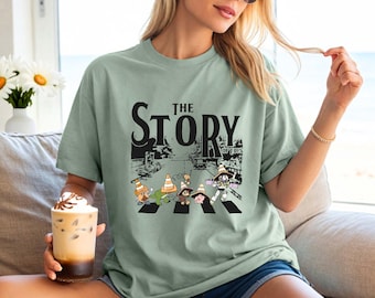 Toy Story Crossing Road Shirt, Buzz Lightyear Tee, Pixar Characters Tee, Traffic Cone Toy Story Shirt, Disney Family Trip Shirt