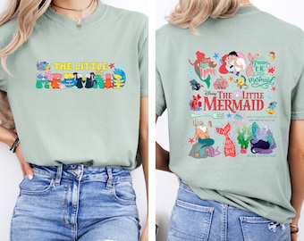 The Little Mermaid Shirt, Comfort Colors® Disney T-shirt, Women's Little Mermaid Ariel Shirt, Ariel Mermaid Shirt, Disney Ariel Shirt