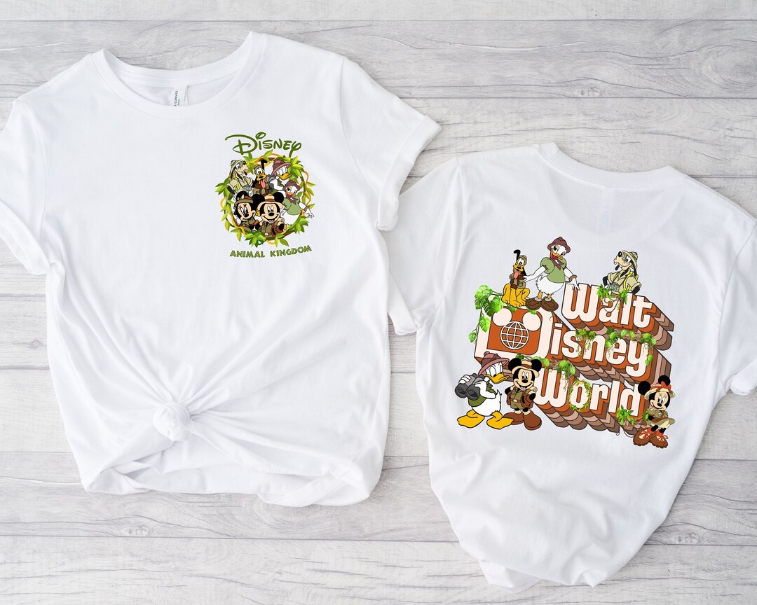 Disney Animal Kingdom Shirt Vintage Animal Kingdom Shirt Etsy