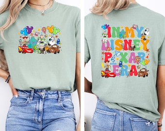 Comfort Colors® In My Pixar Era Shirt, Pixar Character Tee, Monster Inc Shirt, Toy Story Shirt, Pixar Up Shirt, Cars Movie Shirt, Disneyland