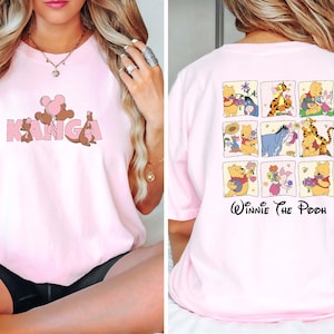 Winnie The Pooh Kanga Mickey Balloon T-shirt, Comfort Colors® Disney Kanga Shirt, Disneyland Vacation Tee, Winnie The Pooh Matching Shirt