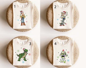 Toy Story Christmas Light Shirt, Disney Pixar Xmas Tee