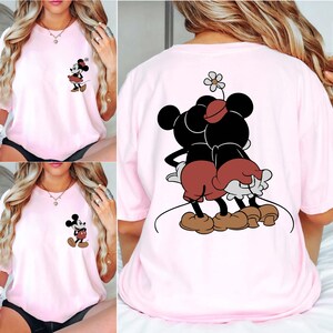 Mickey And Minnie Couple Shirt, Comfort Colors® Disney Valentine Day Shirt, Mouse Couples Shirt, Mickey Shirt, Minnie Shirt, Disney Matching