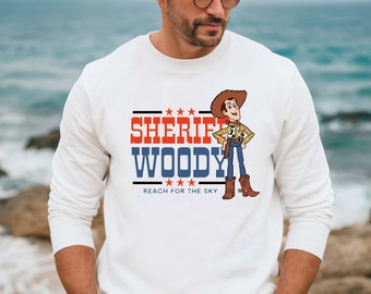 Toy Story Sheriff Woody Shirt, Woody Toy Story Shirt, Sheriff Woody Hoodie, Toy Story Sweatshirt, Disney Sheriff Woody Tee