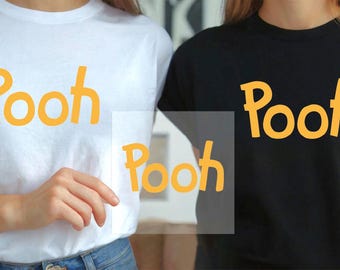 Retro Pooh Friends DTF Transfer, Vintage Cartoon Heat Transfer