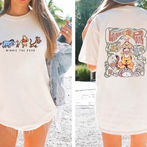 Chemise Winnie l'ourson Comfort Colors®, chemise Winnie l'ourson, chemise Winnie l'ourson, chemise ourson, T-shirt ourson Disney, chemise Ourson et ses amis, t-shirt Winnie l'ourson
