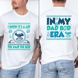 T-shirt In My Dad Bod Era, t-shirt fête des pères Moana Maui Disney, chemise papa Maui, t-shirt fête des pères Disney, chemise voyage en famille Disney