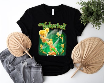 Disney Tinkerbell Shirt, Retro Disney Tinkerbell Shirt, Disneyland Vacation Shirt, Magic Kingdom Shirt, Disneyworld Shirt