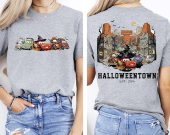Pixar Halloweentown Est 2006 Cars Shirt, Lightning McQueen Halloween Shirt, Disney Cars Spooky Season Shirt, Disney Halloween Sweatshirt