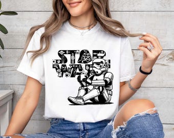 Funny Storm Trooper Shirt, Comfort Colors Star Wars Storm Trooper Shirt, Star Wars Characters Shirt, Disney Star Wars Tee, Star Wars Day Tee