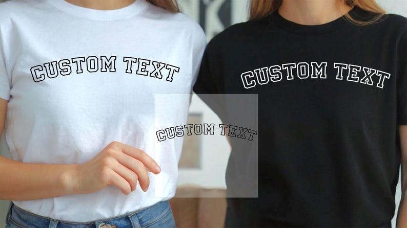 Custom text ready to press DTF transfer allowing you to add your own word, name, or phrase to create personalized apparel. This custom name DTF transfer is perfect for t shirts, sweatshirts, hoodies, and tote bags. Ready to press heat transfer works on cotton, polyester, and blended fabrics. Ideal for small businesses, DIY creators, and custom apparel makers looking for high quality, vibrant, and long lasting custom text DTF prints.