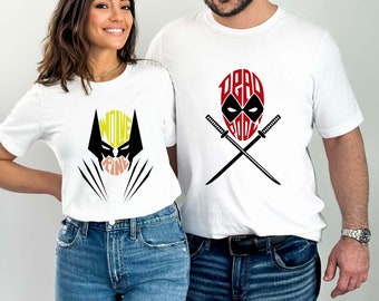 Deadpool & Wolverine Shirt, Deadpool 3 Movie Shirt, Deadpool and Wolverine Shirt, Hugh Jackman, Deadpool and Wolverine Tee, Wolverine Shirt