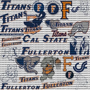 Fullerton Titans SVG, Football Team SVG, Collage, Game Day, Basketball, Cal State, Mom, Ready For Cricut, Instant Download.