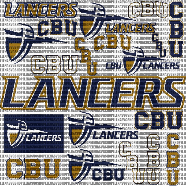 Lancers SVG, Football Team SVG, Collage, Game Day, Basketball ...