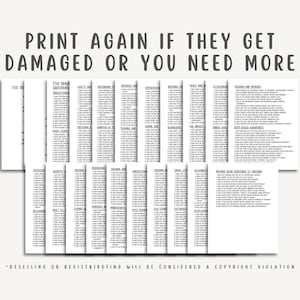 550 Trauma Informed Therapy Questions, Trauma Worksheets, Healing Workbook, Mental Health PDF, Therapy Prompts, Printable Resource