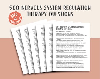 Nervous system regulation, trauma healing workbook, somatic therapy journal self healing guide, anxiety workbook, emotional regulation tools