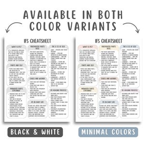 CPT Cheat Sheet, Trauma Therapy Tool, PTSD Worksheet, Mental Health Guide, Therapist Aid, Healing Workbook, Coping Skills, CBT Tools