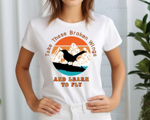 Blackbird Lyrics Shirt, Beatles Tshirt Blackbird, Beatles 