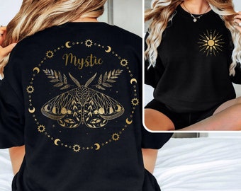 Sweter Mystic Moth, Bluza Witchy