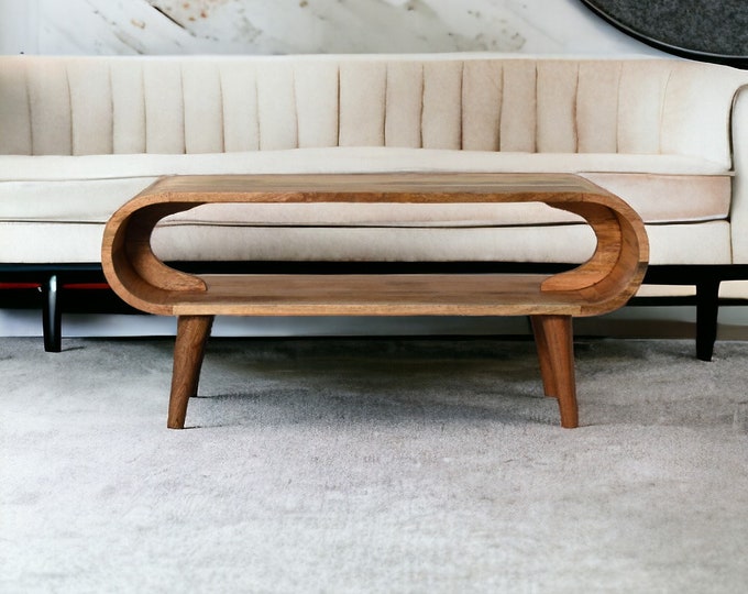 Featured listing image: Amaya Nordic Style Oak-ish Coffee Table