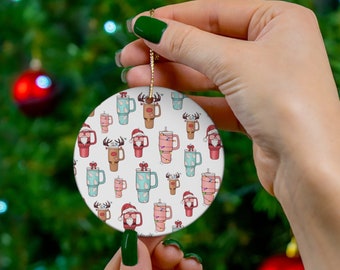 Weihnachten Stanley Cup Baum Ornament Stanley Obsessed Ornament Für Baum Weihnachten Tumbler Ornament Stanley Christmas Ornament Geschenk Strumpf