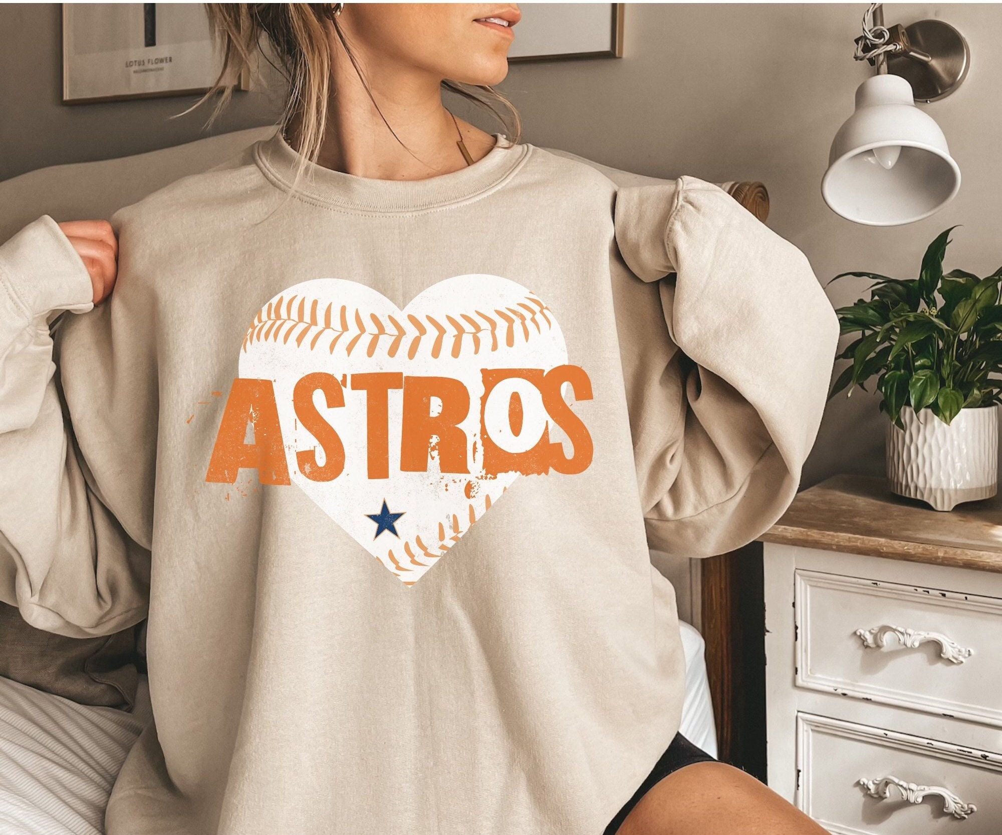 Astros Sweater All Over Printed Artificial Wool Sweatshirt Cosplay