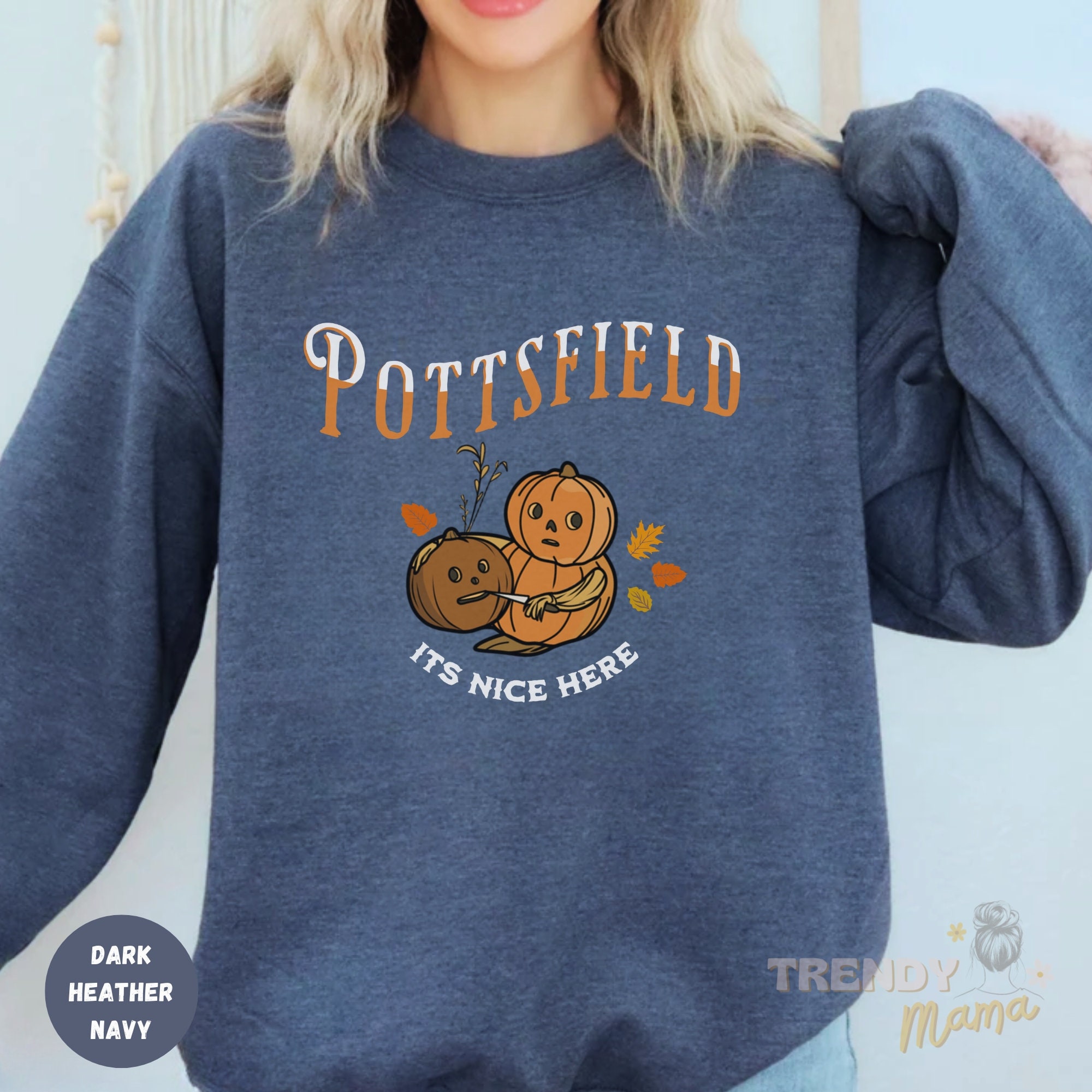 Pottsfield Crewneck Sweatshirt Over the Garden Wall Sweatshirt
