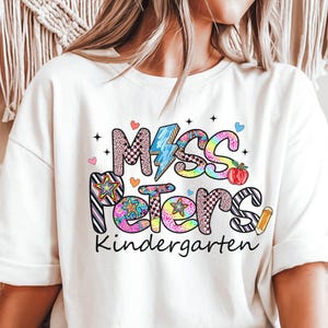 Custom Teacher Shirt Teacher Name Shirt New Teacher Gift Personalized Teacher Appreciation Gifts Back to School Shirt Custom Teacher Gift