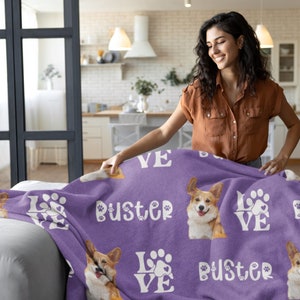 Personalised dog blankets ebay sales