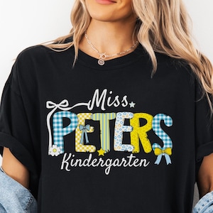 Custom Teacher Shirt Teacher Name Shirt New Teacher Gift Personalized Teacher Appreciation Gifts Back to School Shirt Custom Teacher Gift
