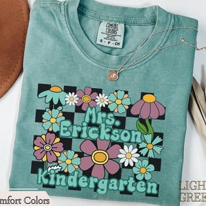Custom Teacher Shirt Teacher Name Shirt New Teacher Gift Personalized Teacher Appreciation Gifts Back to School Shirt Custom Teacher Gift