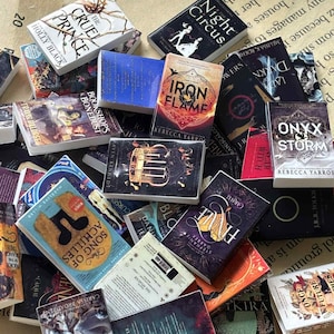 Mini Books – Fantasy Bundle | 3D Printed | Book Decor | Book Lover Gift