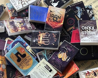 Mini Books – Custom Bundle | 3D Printed | Book Decor | Book Lover Gift