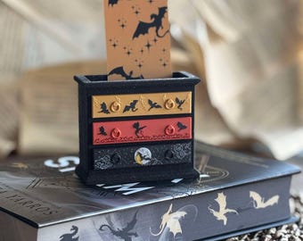 Mini Fourth Wing dresser, bookmark holder, pen holder , bookshelf decor
