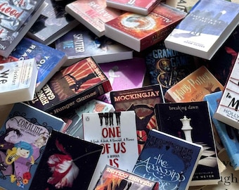 Mini Books – YA Book Bundle | 3D Printed | Book Decor | Book Lover Gift