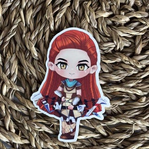 Aloy - Sticker, Gaming Inspired Sticker, vinyl sticker