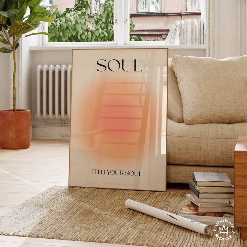 Aura Poster Preppy Room Decor Motivational Poster Spiritual Etsy