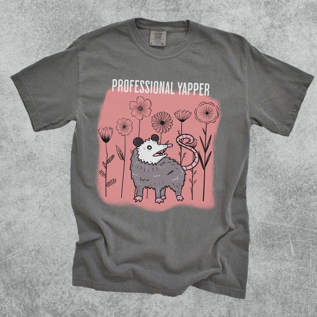Professional Yapper T-shirt: Funny Sarcasm Meme Comfort Colors Tee - Etsy