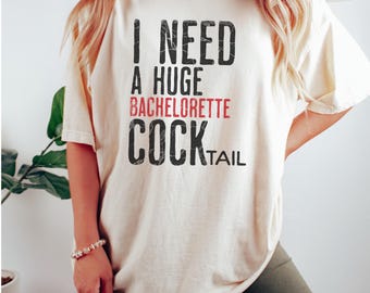 Retro Bachelorette Party T-Shirt: Inappropriate Bridesmaid Gift