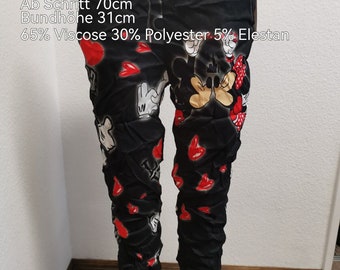 Mickey Mouse Hose Größe 40-44 Einheitsgröße