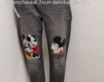 Mickey Mouse Jeanshose Größe 44